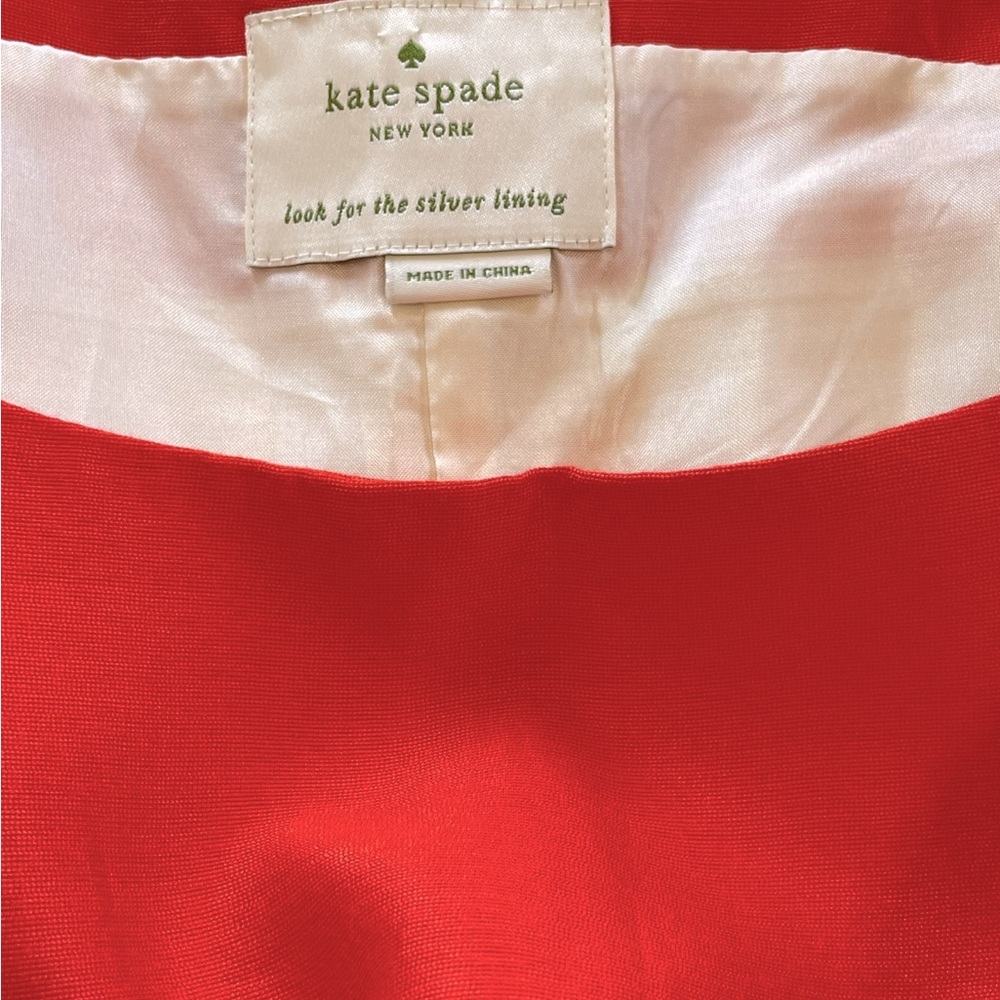 KATE SPADE Gayle Color Block Silk Blend Fit & Flare Dress - Women’s Size 4 - Picture 6 of 9